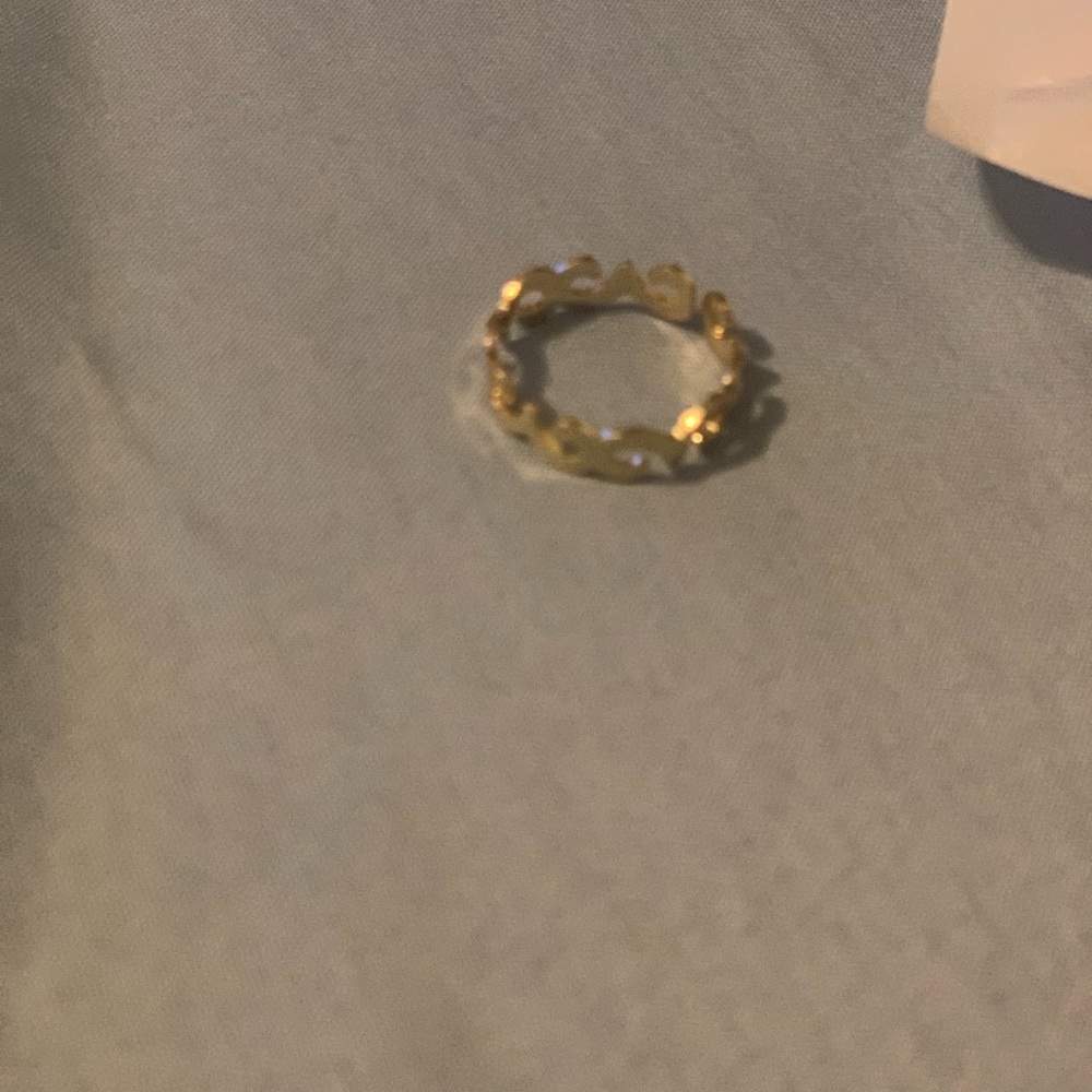 🌼Handmade Gold Design ring